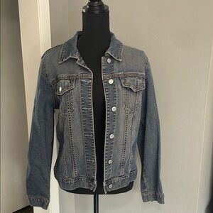 GAP Blue Denim Jacket Classic Trucker Style